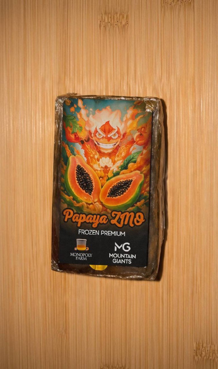 Mountain Giants Frozen Premium Hash - Papaya Zmo