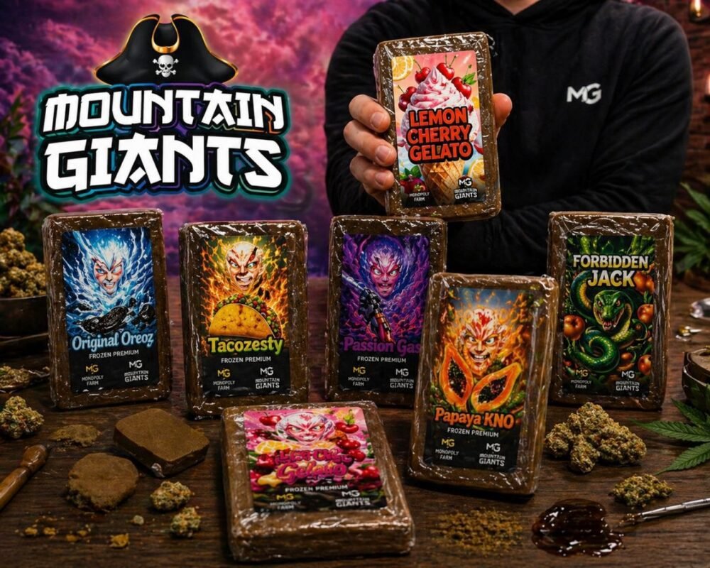 Mountain Giants Frozen Premium Hash